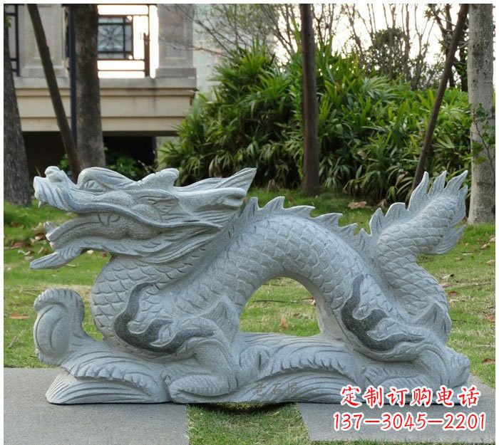 辽阳精美雕刻的大理石龙雕塑
