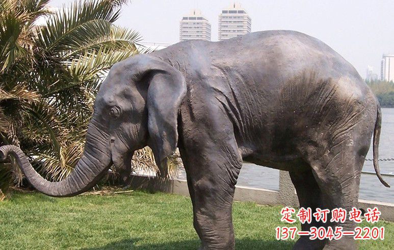 辽阳高品质铜质大象雕塑