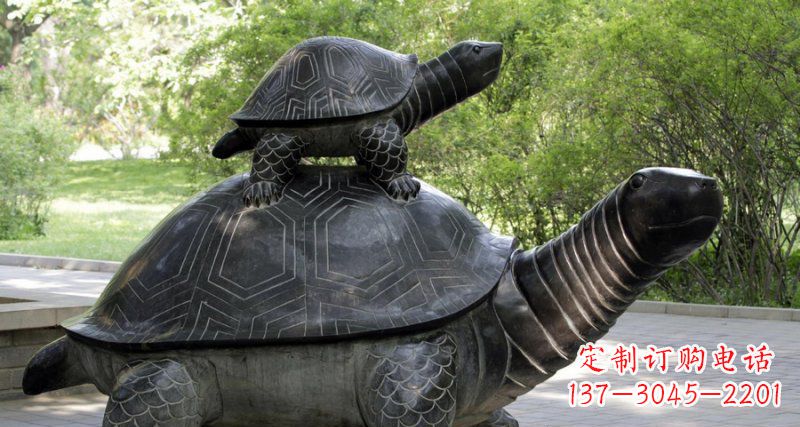 辽阳铜质乌龟景观雕塑