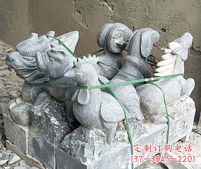 辽阳精致动物雕塑,让美好永流传
