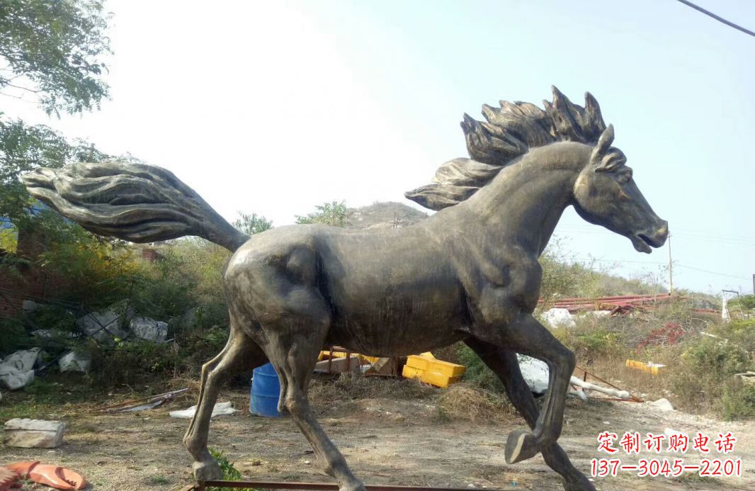 辽阳独特的动物雕塑