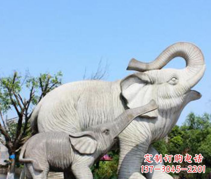 辽阳流动的大理石动物雕塑