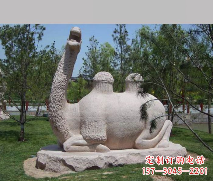辽阳优雅骆驼石雕