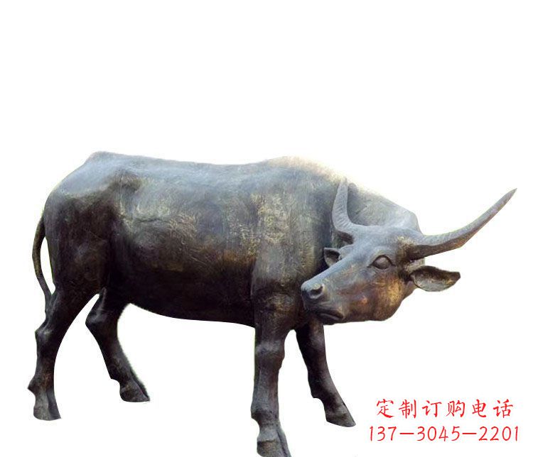 辽阳优质静谧水牛铜雕