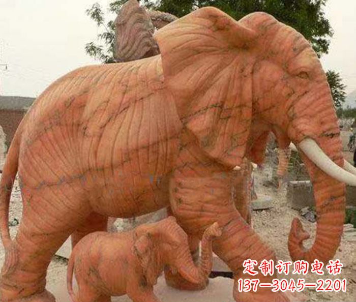 辽阳精美石雕动物雕塑