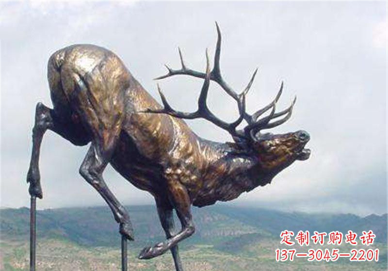 辽阳铜雕动物雕塑——把自然的美传递给大家