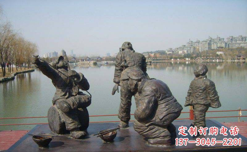 辽阳精美中式二胡雕塑