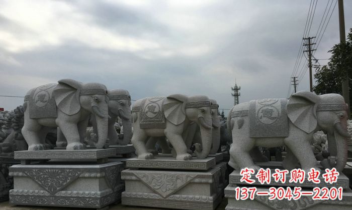 辽阳 杰出的大象雕塑
