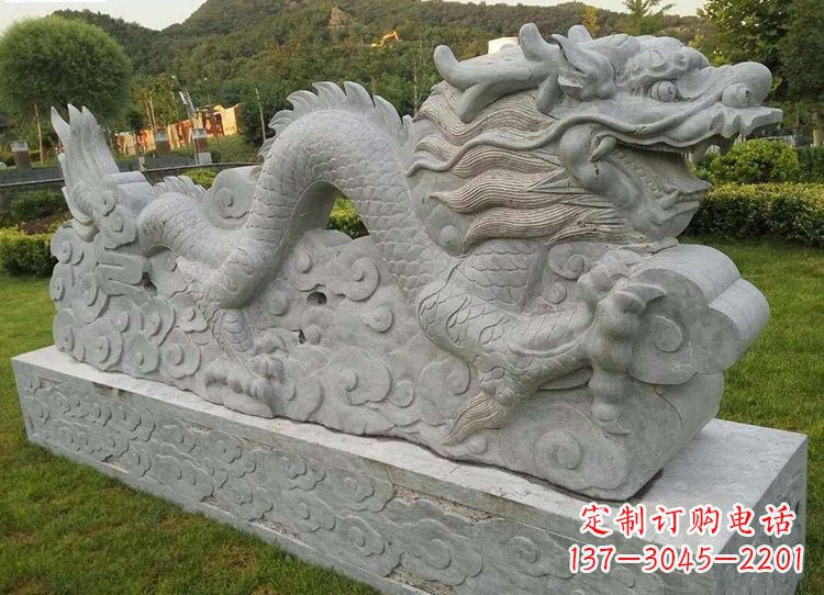 辽阳中领雕塑-精美古典仿古龙雕塑