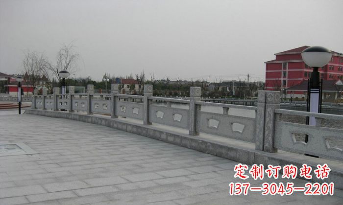 辽阳公园仿古石栏板 (2)