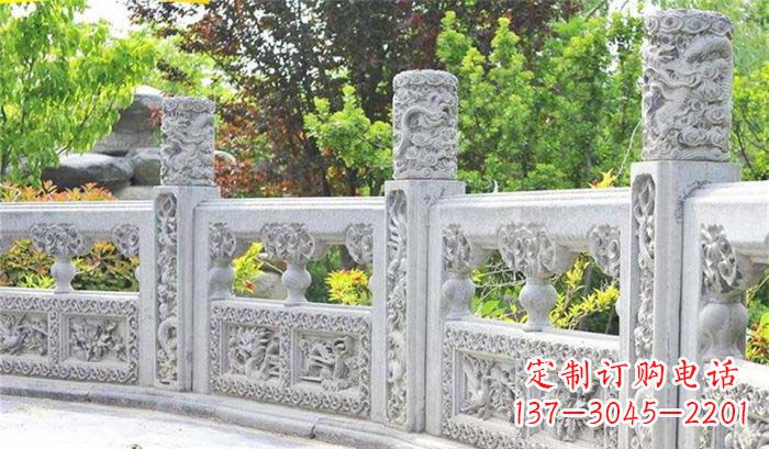 辽阳公园仿古石栏板_1