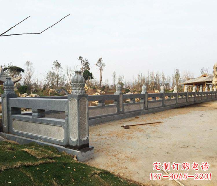 辽阳公园仿古石栏板景观石雕 (3)
