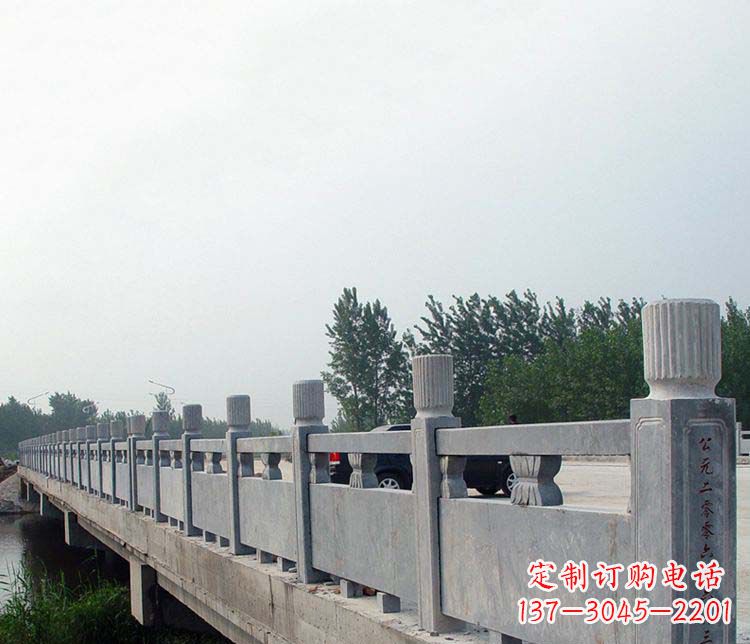 辽阳公园仿古石栏板景观石雕 (2)
