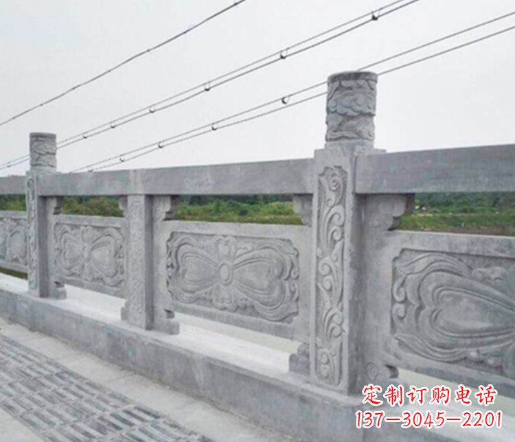 辽阳公园仿古石栏板景观石雕 (5)