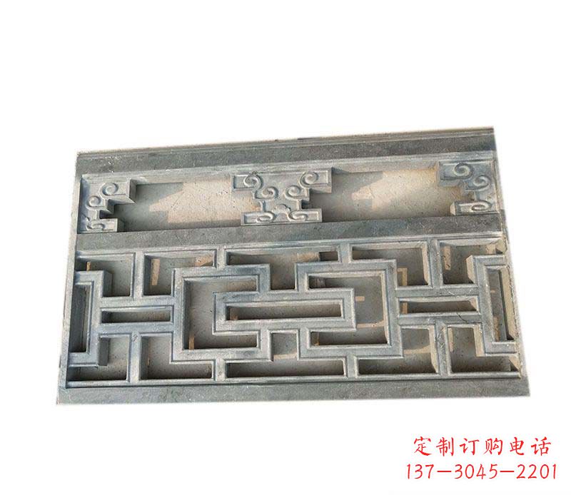 辽阳公园仿古石栏板景观石雕