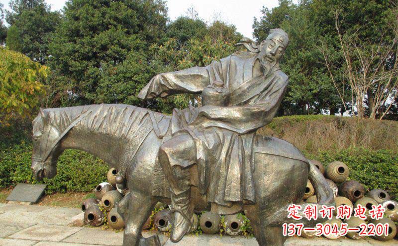 辽阳动态骑马雕塑