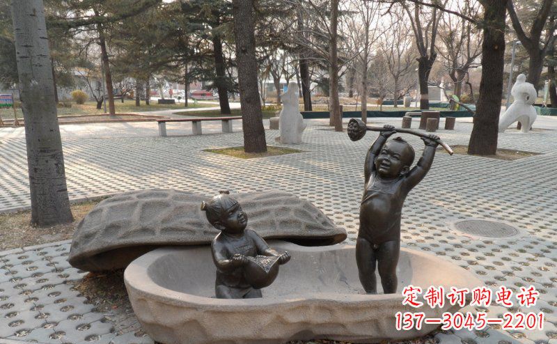 辽阳花生娃娃艺术雕塑
