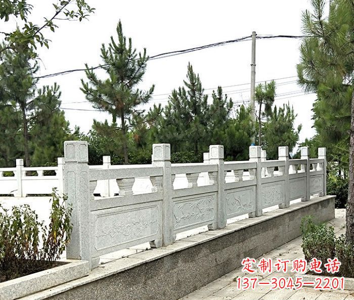 辽阳大理石栏板石雕,构筑公园景观
