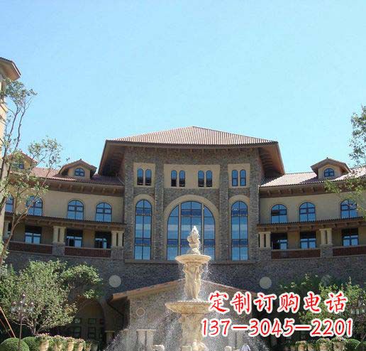 辽阳公园景观大理石喷泉石雕