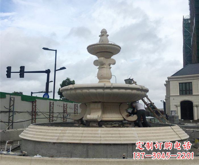 辽阳品质卓越的定制大型喷泉石雕
