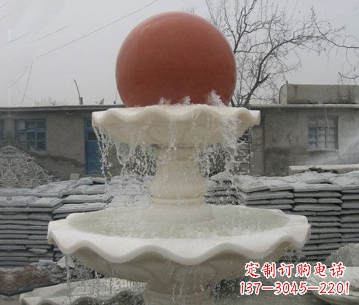 辽阳精美风水球石雕