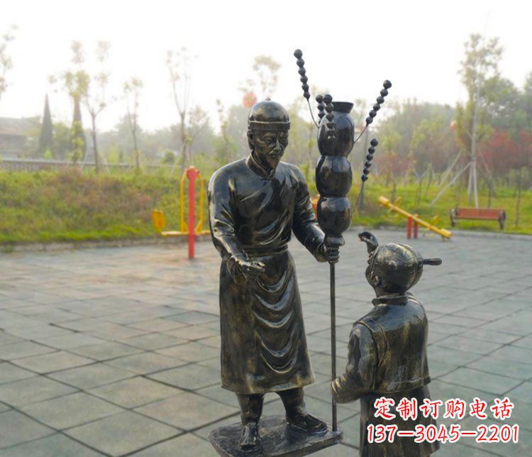 辽阳精美仿铜葫芦雕塑