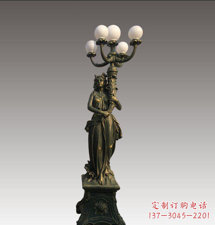 辽阳风采依旧的美丽女子雕塑