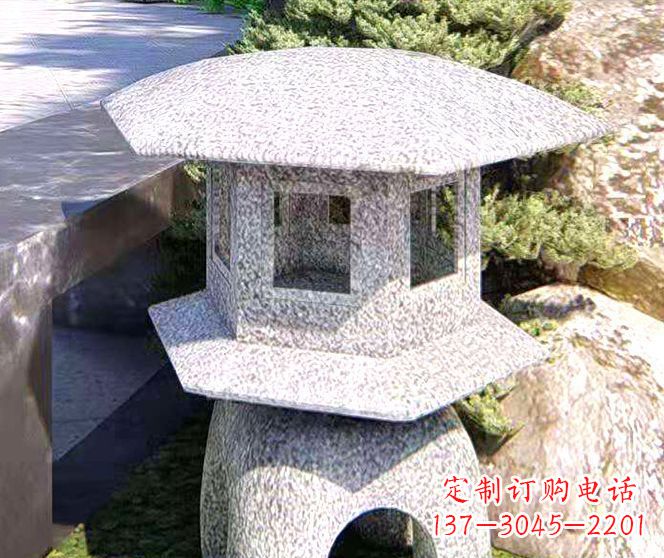辽阳公园景观小型石灯雕塑 (2)