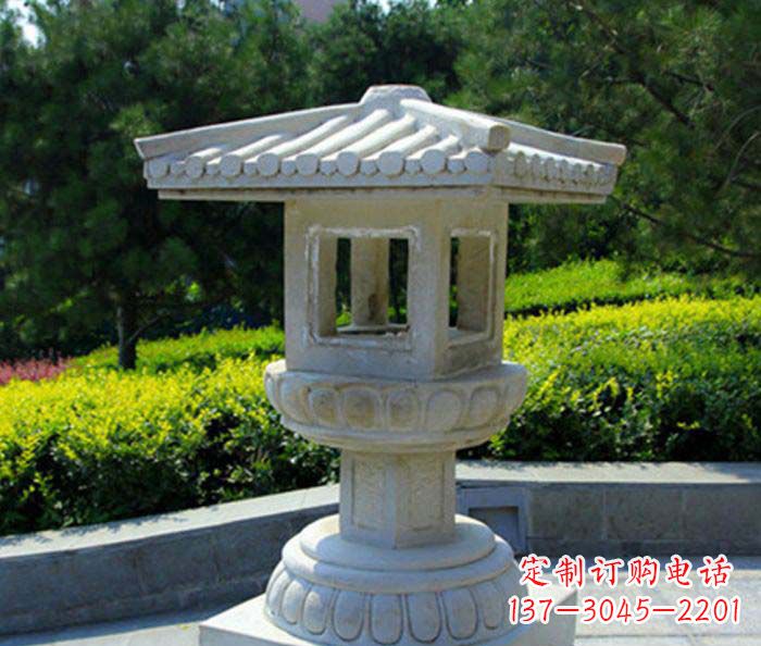 辽阳公园景观小型石灯雕塑
