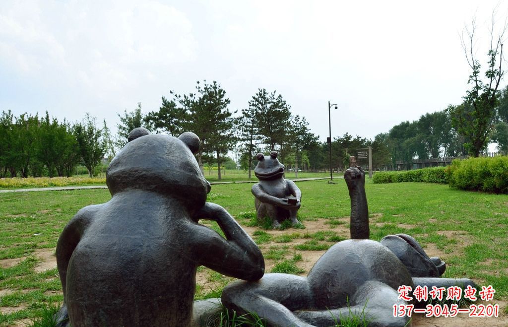 辽阳中领雕塑 | 艺术级青蛙铜雕