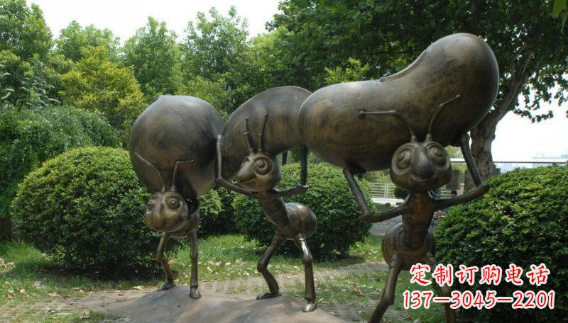 辽阳精美蚂蚁铜雕塑