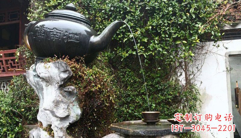 辽阳铜雕茶壶,雕刻美景,带您开启新的旅程