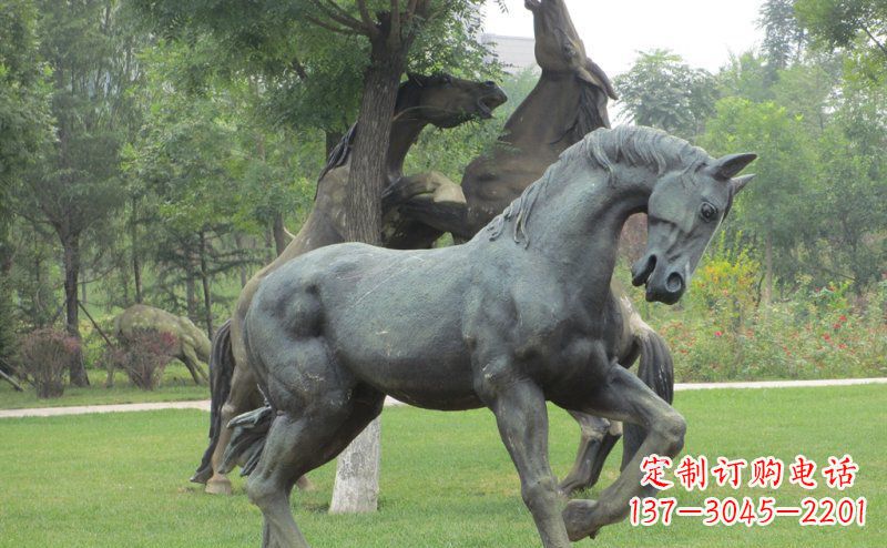 辽阳动物景观铜雕艺术品
