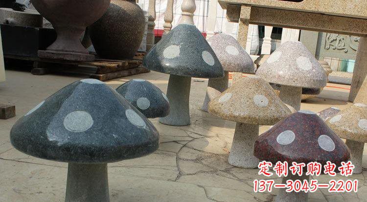 辽阳公园蘑菇石雕