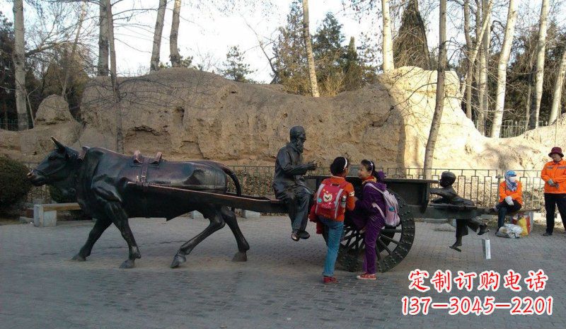 辽阳传承历史,记录岁月——领雕塑定制小孩雕塑