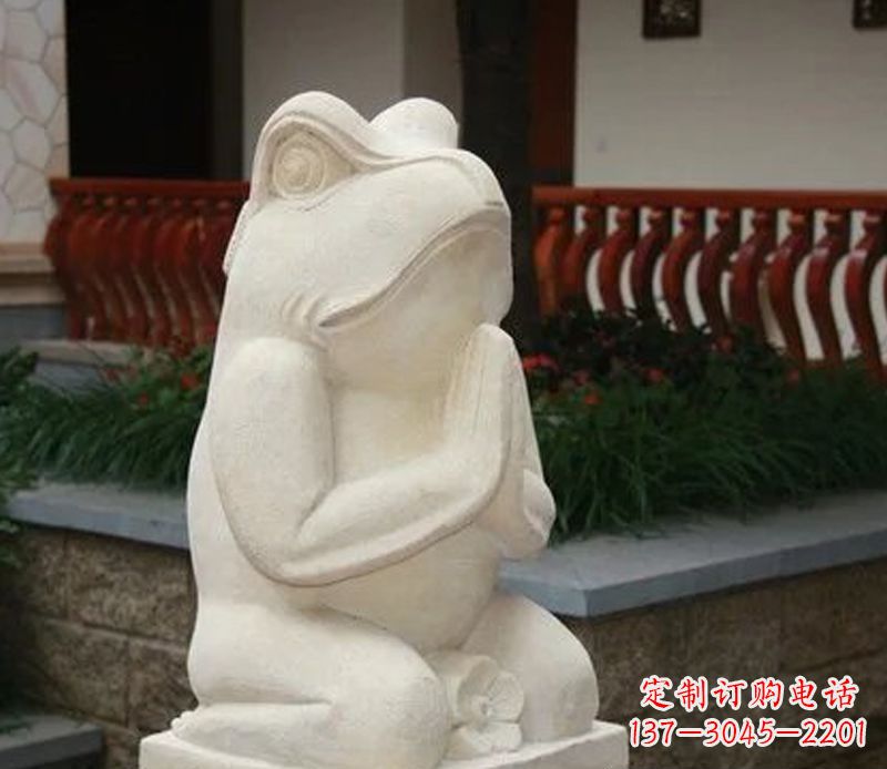 辽阳中领雕塑精美绝伦的青蛙石雕