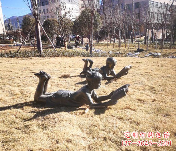 辽阳精致的儿童仿铜雕塑
