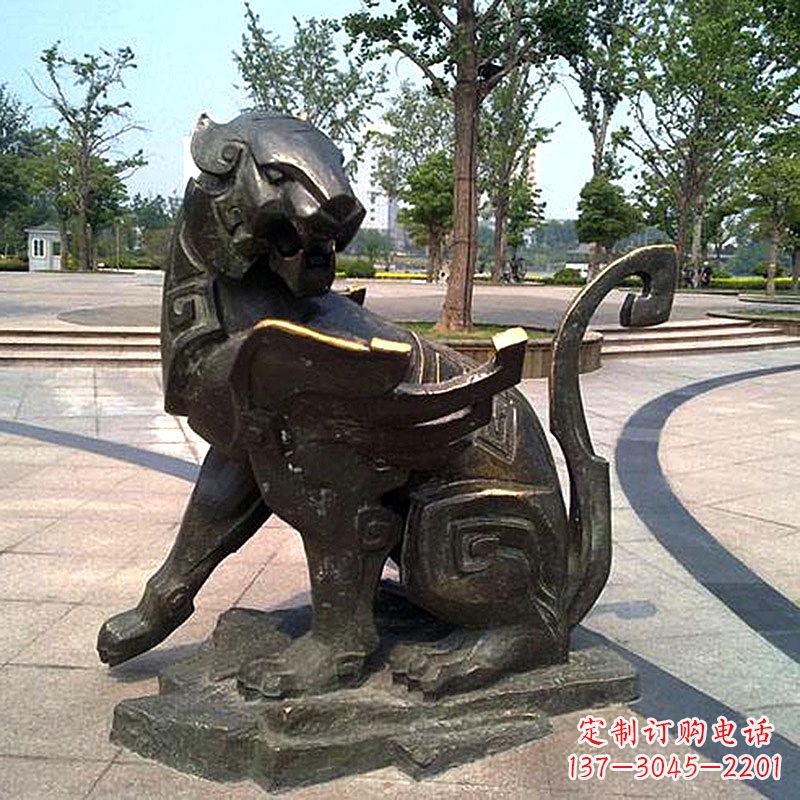 辽阳中领雕塑——精美独特的貔貅雕塑