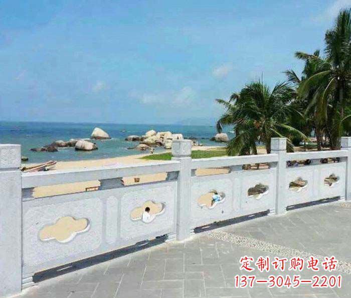 辽阳公园石栏板大理石雕塑 (2)
