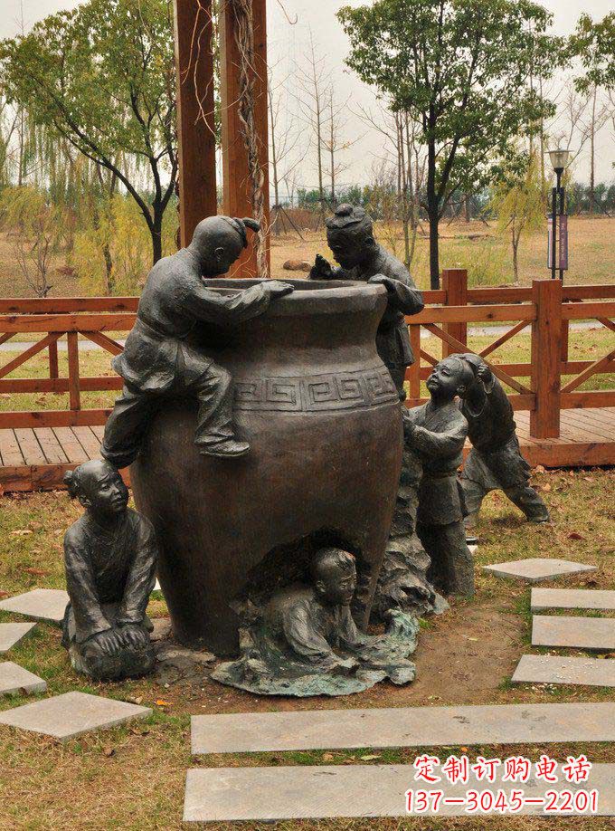 辽阳司马光砸缸铜雕定制