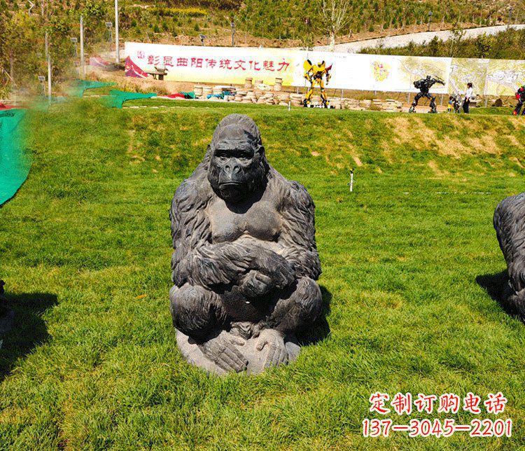 辽阳高端铜制巨型大猩猩雕塑
