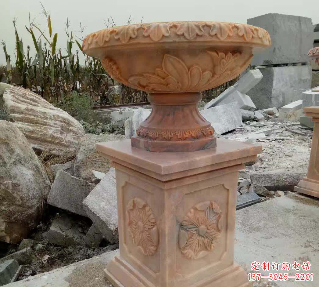 辽阳高端花盆雕塑