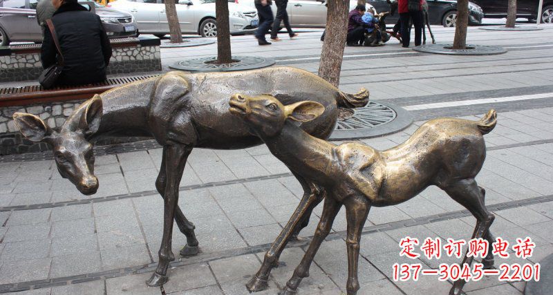 辽阳精美铜雕动物雕塑