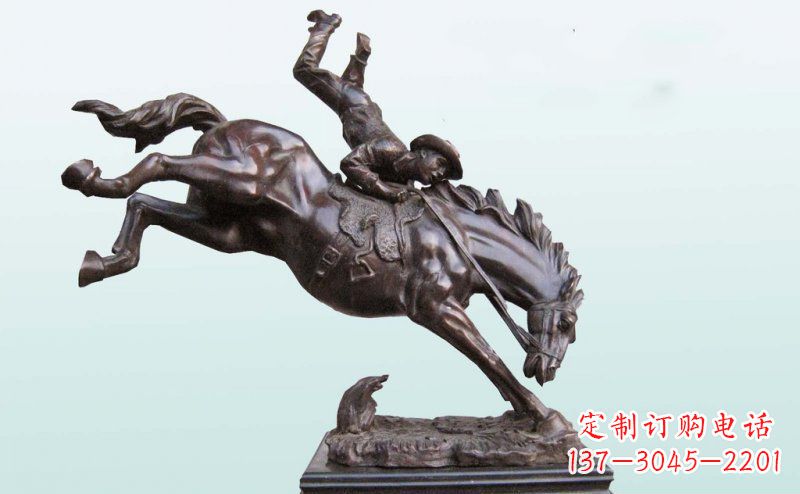 辽阳精致古典·真实再现马铜雕