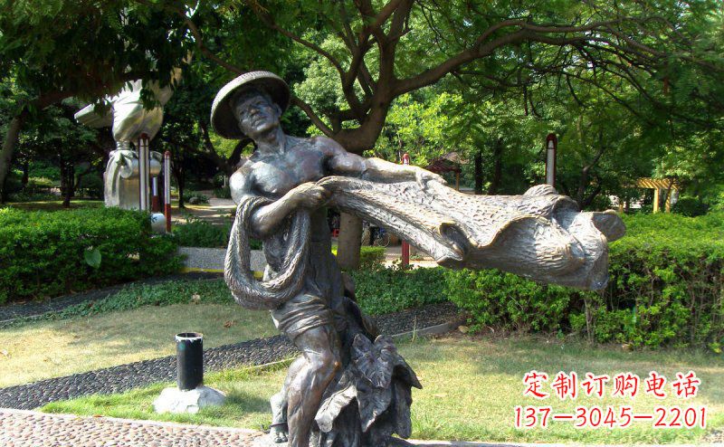 辽阳渔民铜雕—— 带您体验渔夫传统文化