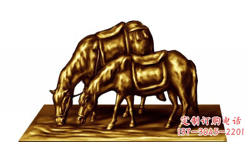 辽阳中领雕塑精美铜制动物雕塑