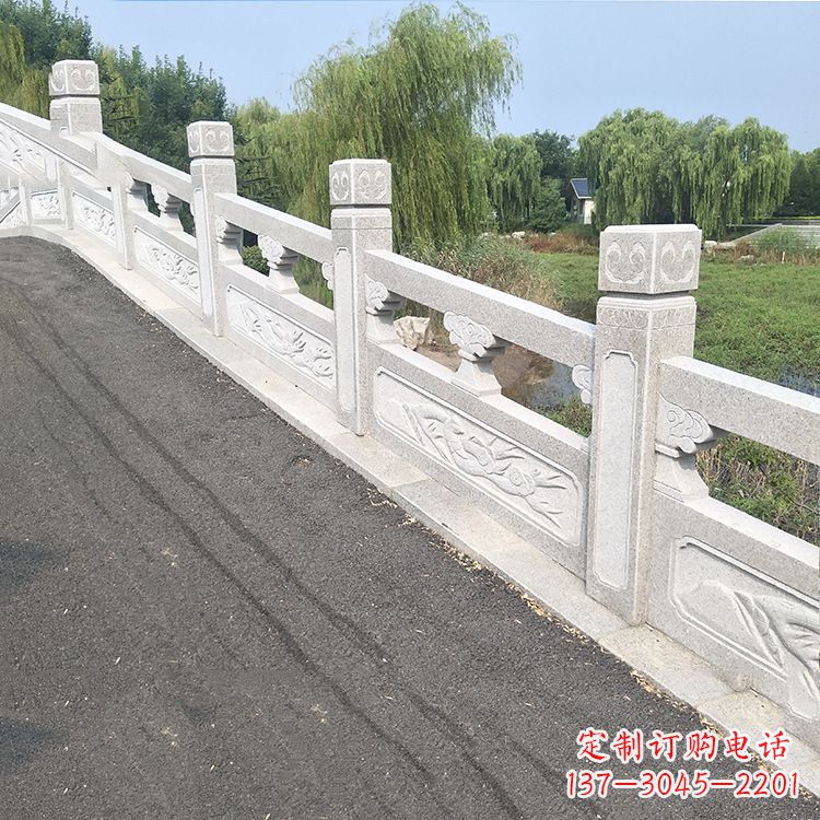 辽阳独特的大理石栏杆护栏雕塑,让公园更加精致