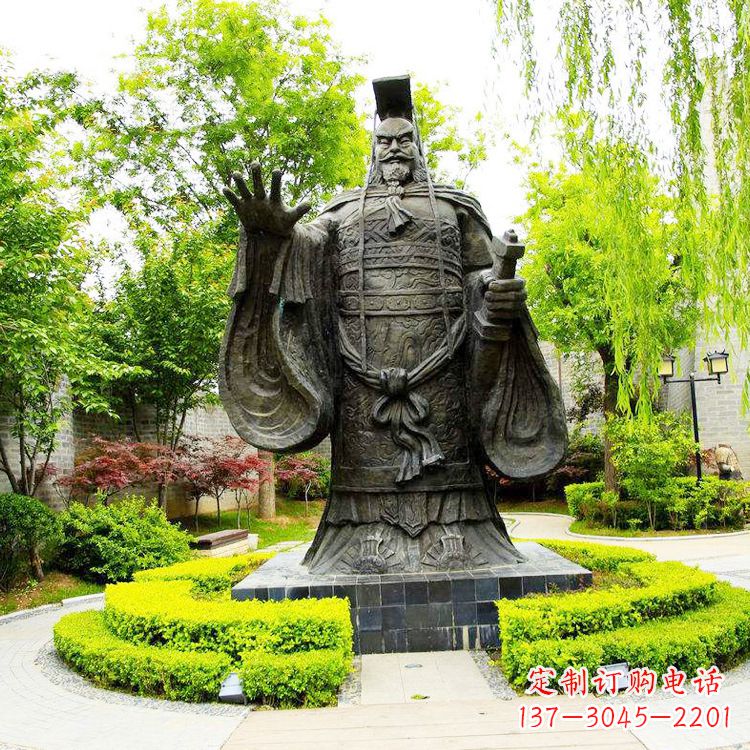 辽阳定制秦始皇古代帝王大型雕塑