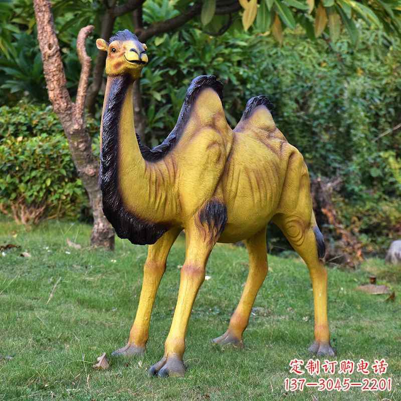 辽阳骆驼雕塑精美而有趣的定制装饰品