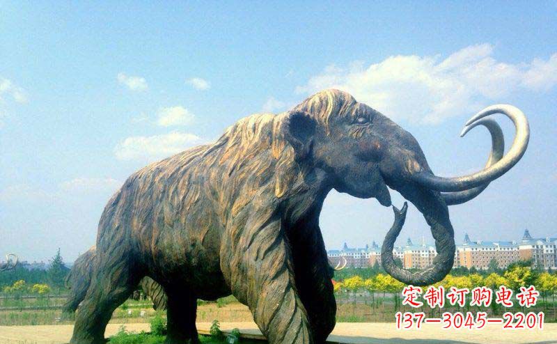 辽阳中领雕塑的精美铜制动物雕塑